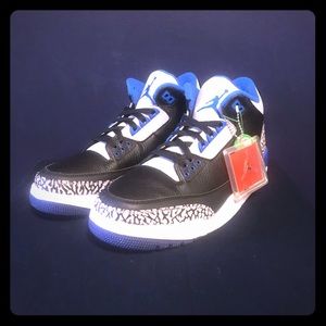 Air Jordan 3 Sport Blue size 10.5 DeadStock